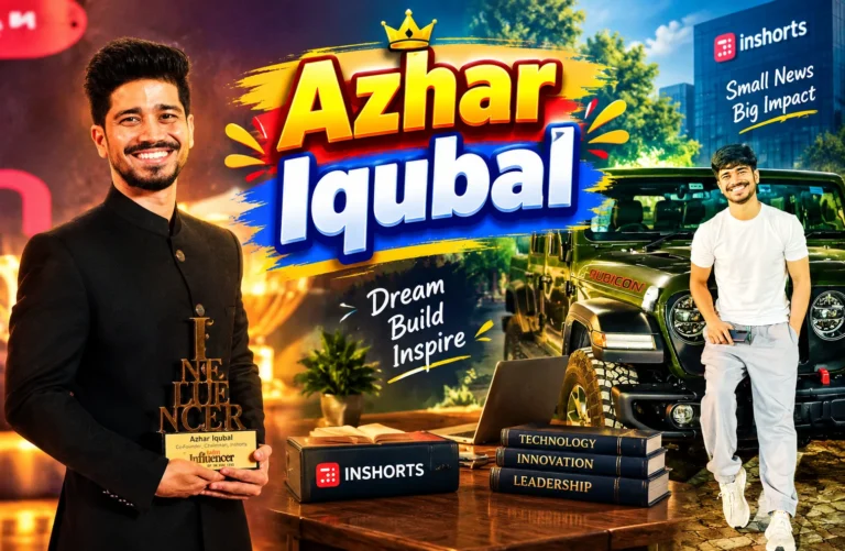 Azhar Iqubal 2026 : Age, Education, Wealth, Entrepreneur, Shark Tank and Inshorts Founder!! Azhar Iqubal