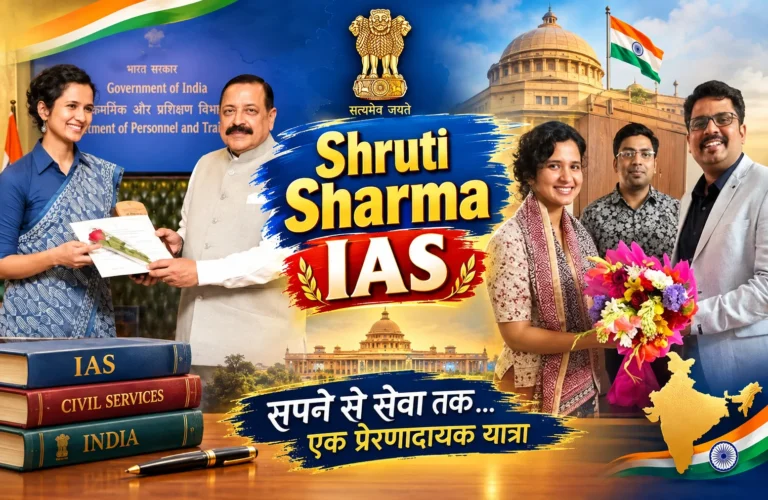 Shruti Sharma IAS 2026 : Powerful Lessons from Her Epic Success & Her Winning Journey!! Shruti Sharma IAS
